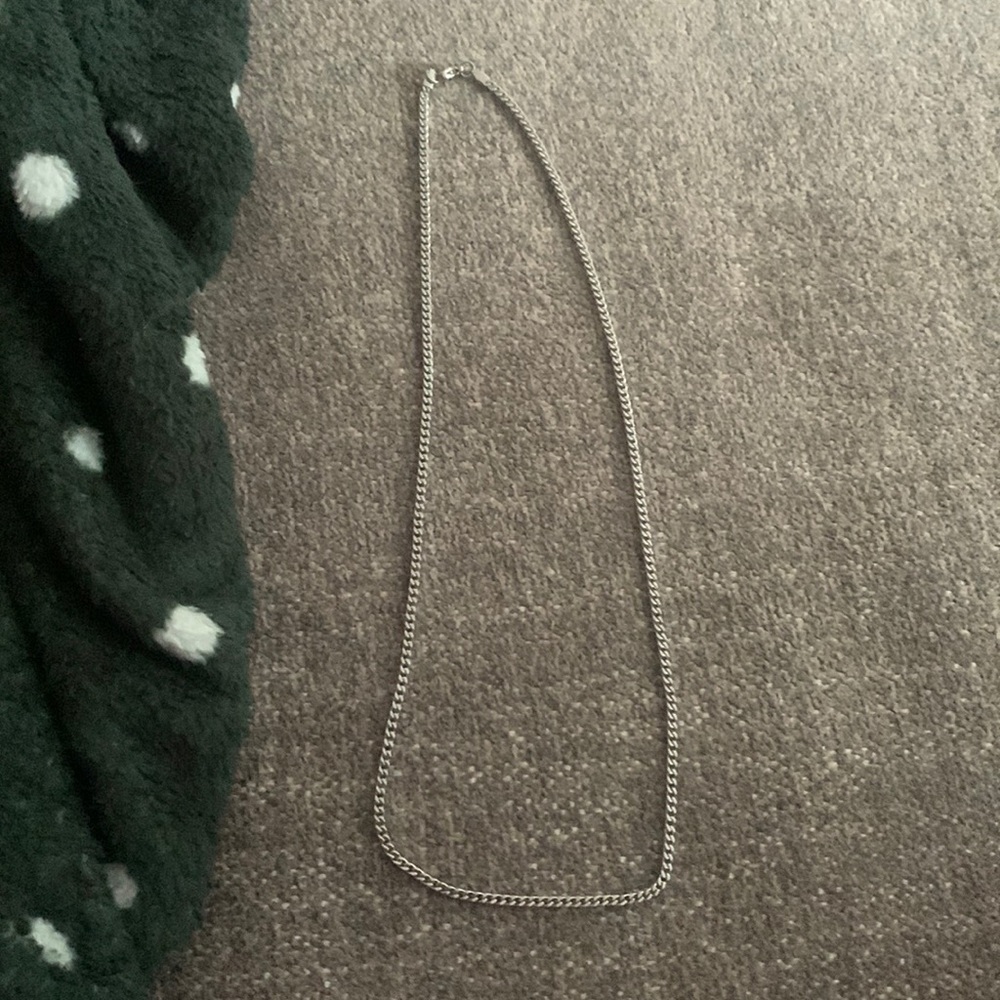 BRAND NEW 22" necklace kay jewelers mens foxtail stainless steel